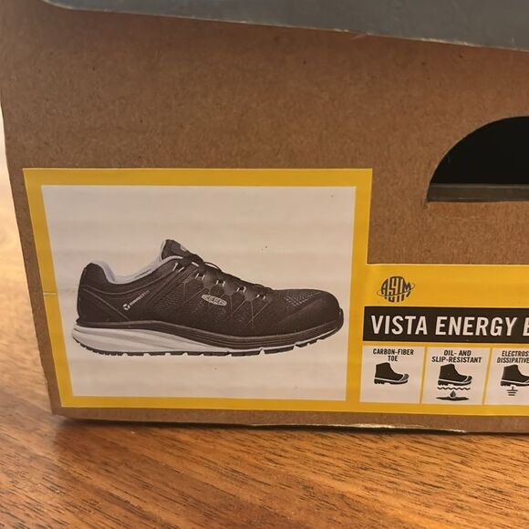 Keen Blue Black Work Utility Vista Energy ESD Safety Slip Resistant Shoe Size 6W - Picture 11 of 12